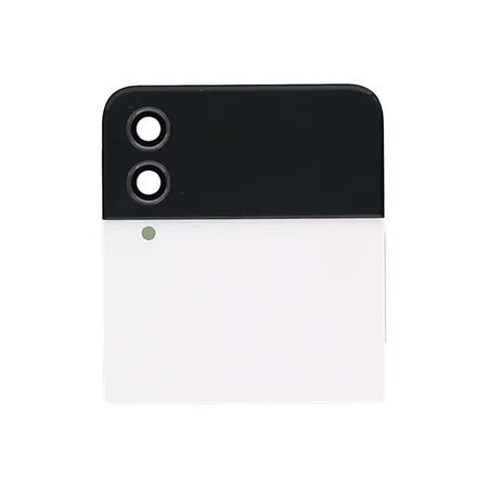 Samsung Galaxy Z Flip 4 (F721B) Battery Cover Up + Outer LCD display (GH97-27947F) – White