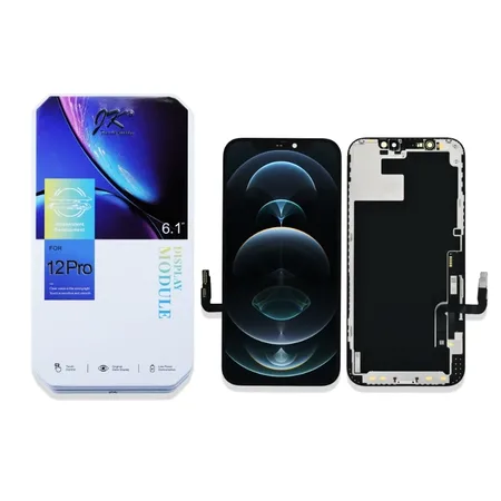 iPhone 12/12 Pro Display + Digitizer Complete Black – JK InCell