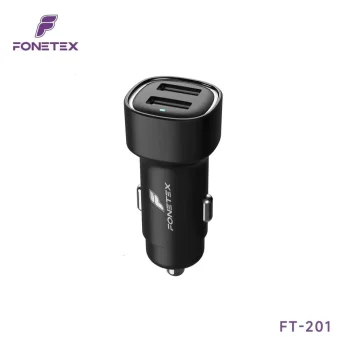 Autolader – 12W – 2x USB – FT-201