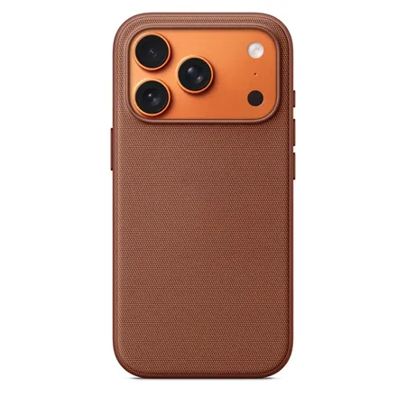 For Apple iPhone 17 Pro Magsafe TPU woven Brown Case