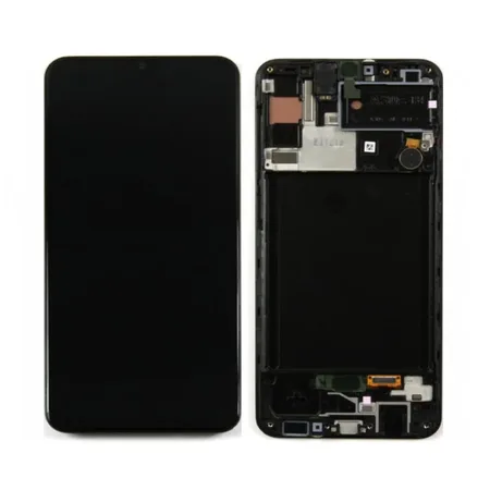 Samsung Galaxy A30s (A307F) Display + Digitizer Soft OLED (With Fame) – Black