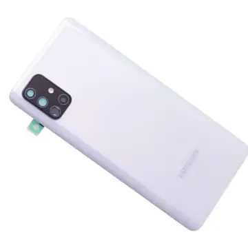 Samsung Galaxy A71 (SM-A715F) Battery Cover – White (with lens)