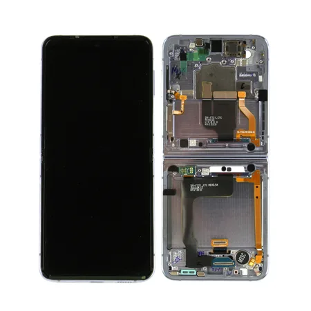 Samsung Galaxy Z Flip 4 (F721B) Inner Display Complete + Frame (GH82-29440D) – Blue