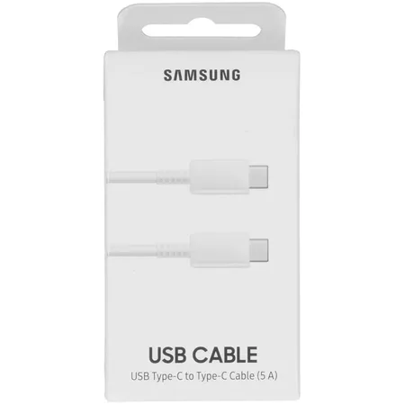 Samsung USB-C Data Cable Type-C To Type-C 1 Meter – White (EU Blister) EP-DA705BWEGWW