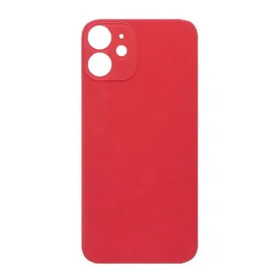 Replacement Battery Cover Compatible for iPhone 12 Mini – Red (5 pcs)