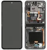 Samsung Galaxy Z Flip 6 (F741B) Display + Digitizer With Frame Absolute Black Service Pack