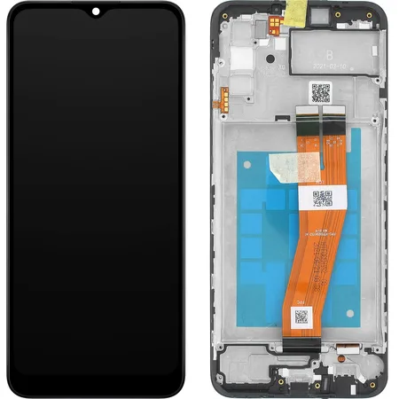 Samsung Galaxy A02s (A025F) GH81-20118A (Non-EU) Display Complete + Frame – Black