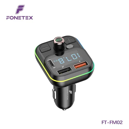 FoneTex FM Transmitter + Fast Charger – FT-FM02