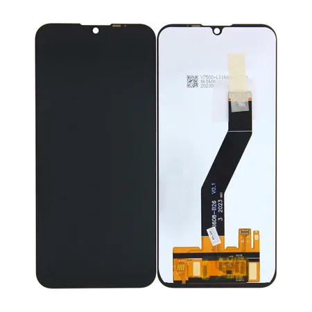 Motorola Moto E6i (XT2053-5 / XT2053-6) Display + Digitizer Complete OEM (No Frame) – Black