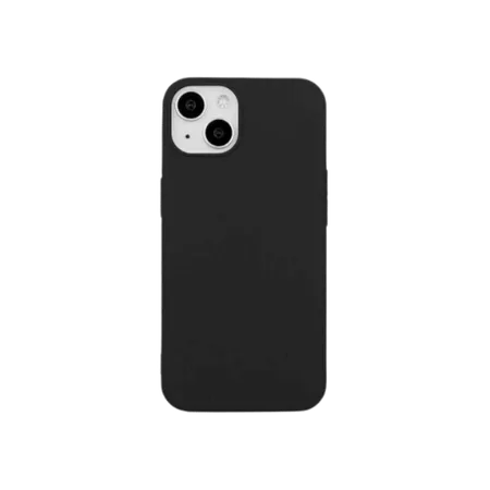 Dunne Soft Silicone Case For iPhone 15 – Zwart