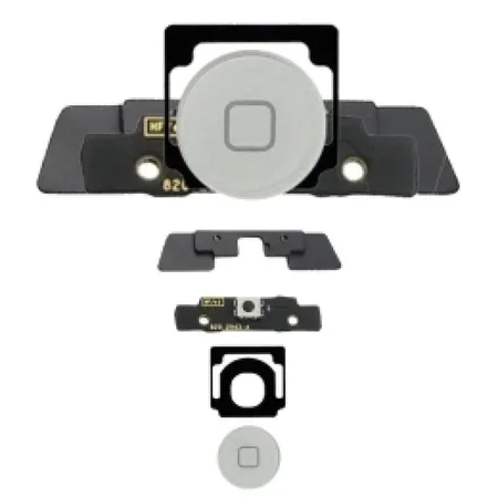 iPad 4 Home Button Flex - White