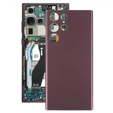 Samsung Galaxy S22 Ultra 5G (S908B) Battery cover – Burgundy