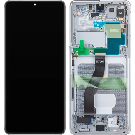 Samsung Galaxy S21 Ultra 5G (SM-G998B) (GH82-26036B) Display Complete – Phantom Silver