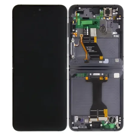 Samsung Galaxy Z Flip 5(F731B) Inner Display Complete + Frame (GH82-31827F / GH82-31828F) – Graphite