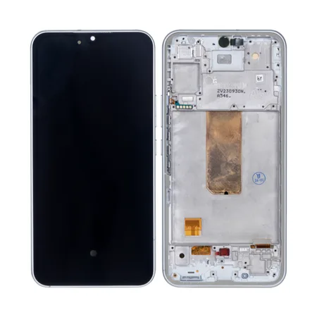 Samsung Galaxy A54 5G (SM-A546B) Oled Display Complete + Frame – Awesome White