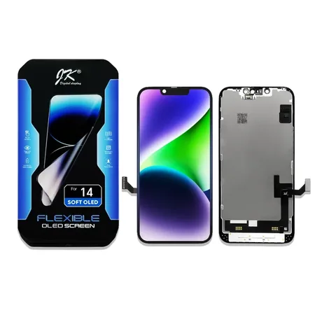 iPhone 14 Display + Digitizer Complete Black – JK Soft OLED