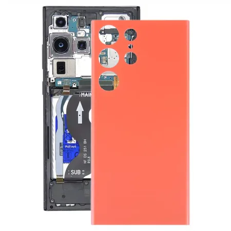 Samsung Galaxy S23 Ultra (S918B) Battery Cover – Red