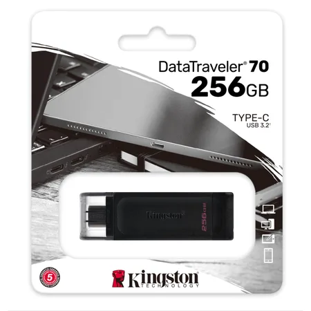 Kingston PenDrive (Type-C 3.2) DT70/256GB