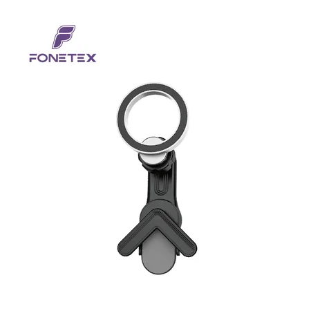 FoneTex Extendable Magnetic Car Screen Corner Phone Holder – with Sticker- FT-CH08